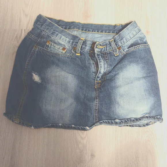 2 for $20 Denim micro miniskirt - Picture 1 of 5